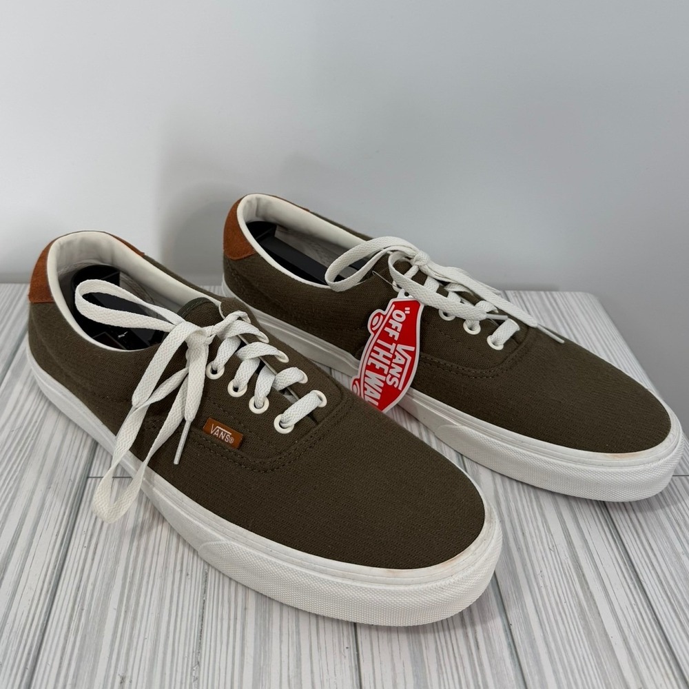 Vans Era 59 Dusty Olive Low Top Men's Size 12 NEW - Picture 4 of 10
